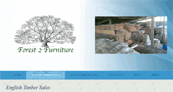 Desktop Screenshot of forest2furniture.co.uk