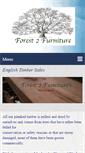 Mobile Screenshot of forest2furniture.co.uk